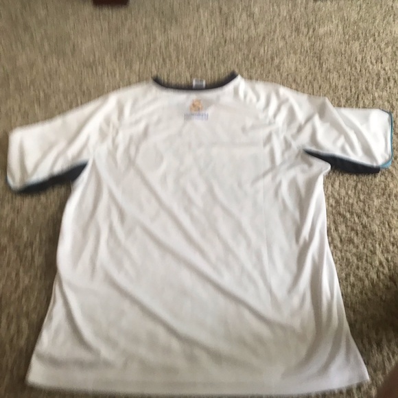 Real Madrid White and Blue Jersey Shirt, XL - Picture 7 of 7